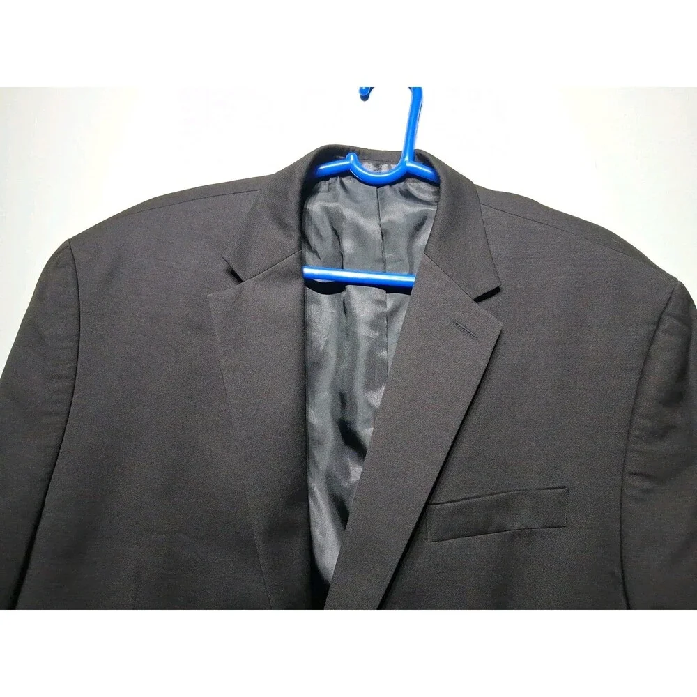 Ralph Lauren Blue Label Men's Black Wool Blazer Royal Blackheath Club Buttons